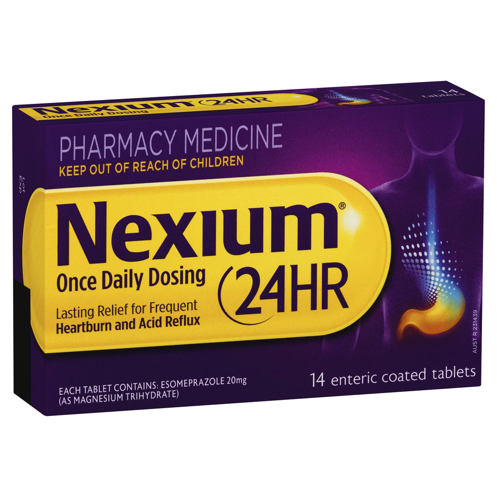 Nexium 24hr 20mg Tablets 14 (LIMIT of ONE per Order)