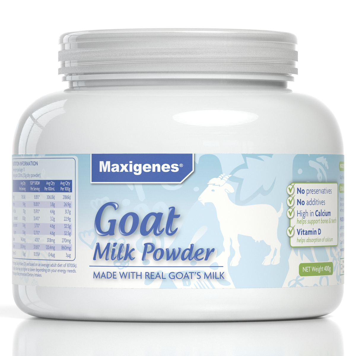 Maxigenes Goat Milk Powder 400g