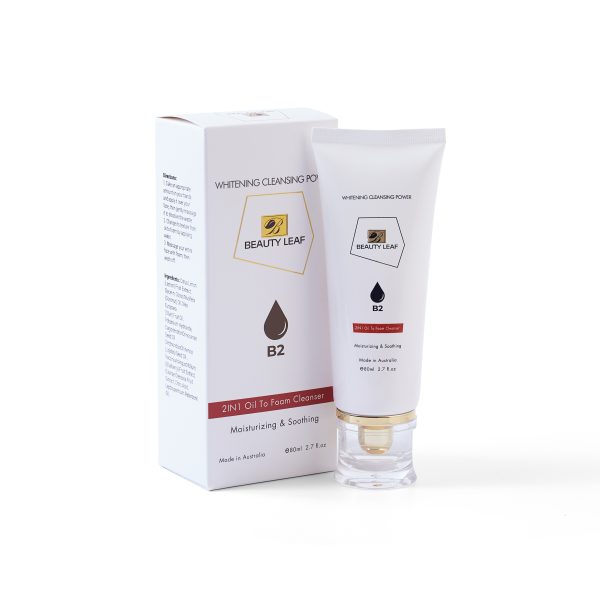 Beauty Leaf 2in1 Oil To Foam Cleanser 80mL