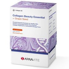 Load image into Gallery viewer, Arravite Collagen Beauty Essential + Grape Seed Blood Orange Flavour 3g x 14 Sachets