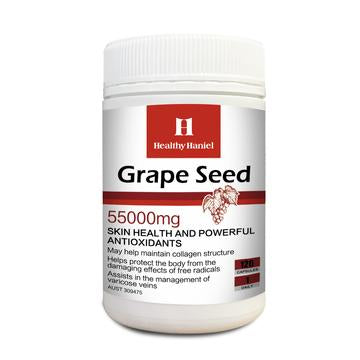 Healthy Haniel Grape Seed 55000mg 120 Capsules