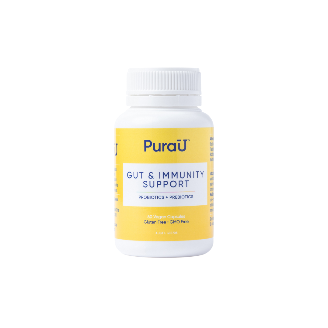 PuraU Gut & Immunity Support 60 Capsules