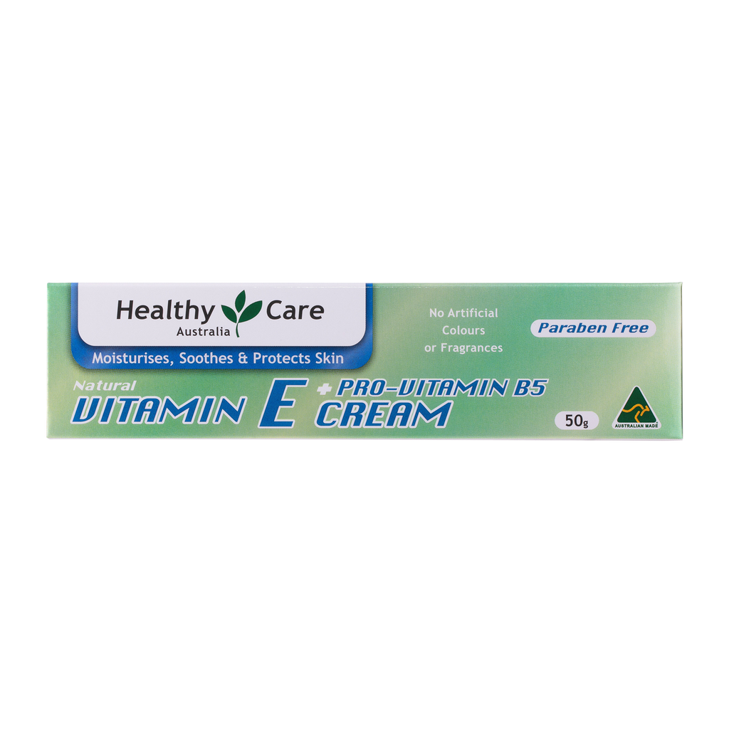 Healthy Care Vitamin E + Pro-Vitamin B5 Cream 50g