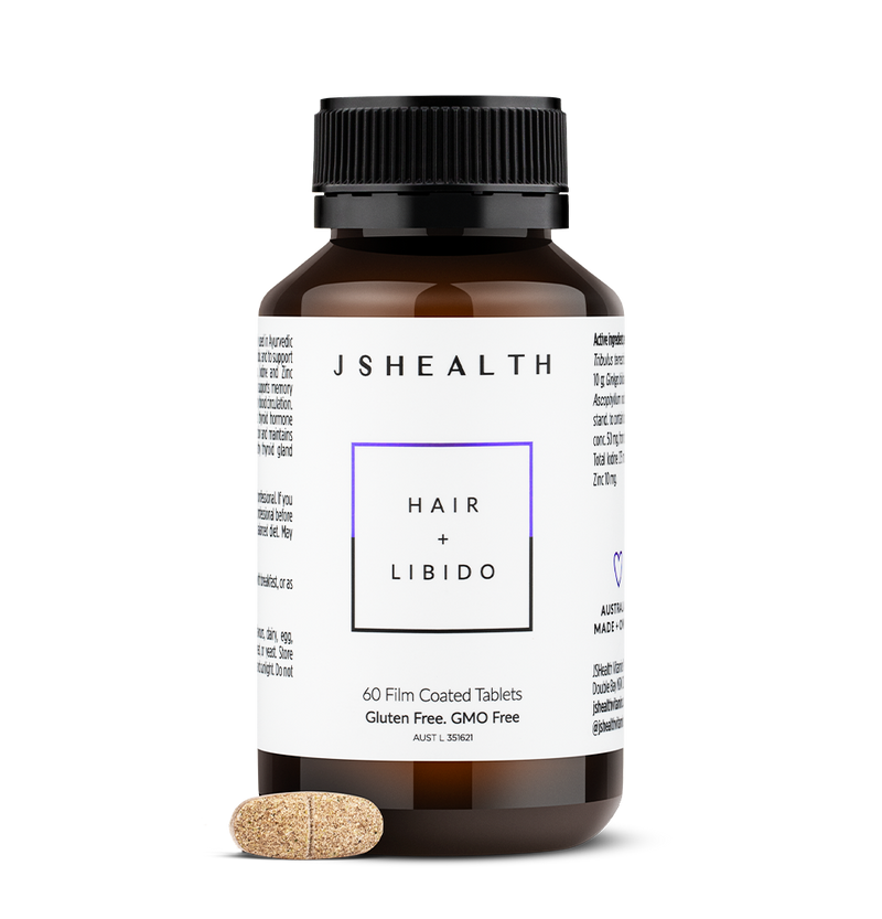 JSHEALTH Hair + Libido Formula 60 Tablets