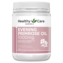 Load image into Gallery viewer, Healthy Care Evening Primrose Oil 1000mg 200 Capsules