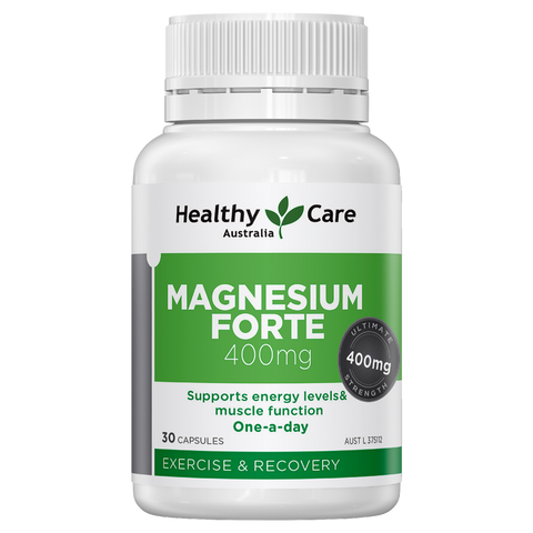 Healthy Care Magnesium Forte 400mg 30 Capsules