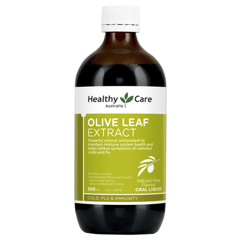 Healthy Care Olive Leaf Extract with Pear Flavour 500mL