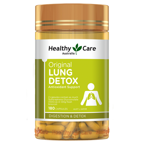 Healthy Care Original Lung Detox 180 Capsules