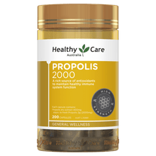 Load image into Gallery viewer, Healthy Care Propolis 2000mg 200 Capsules