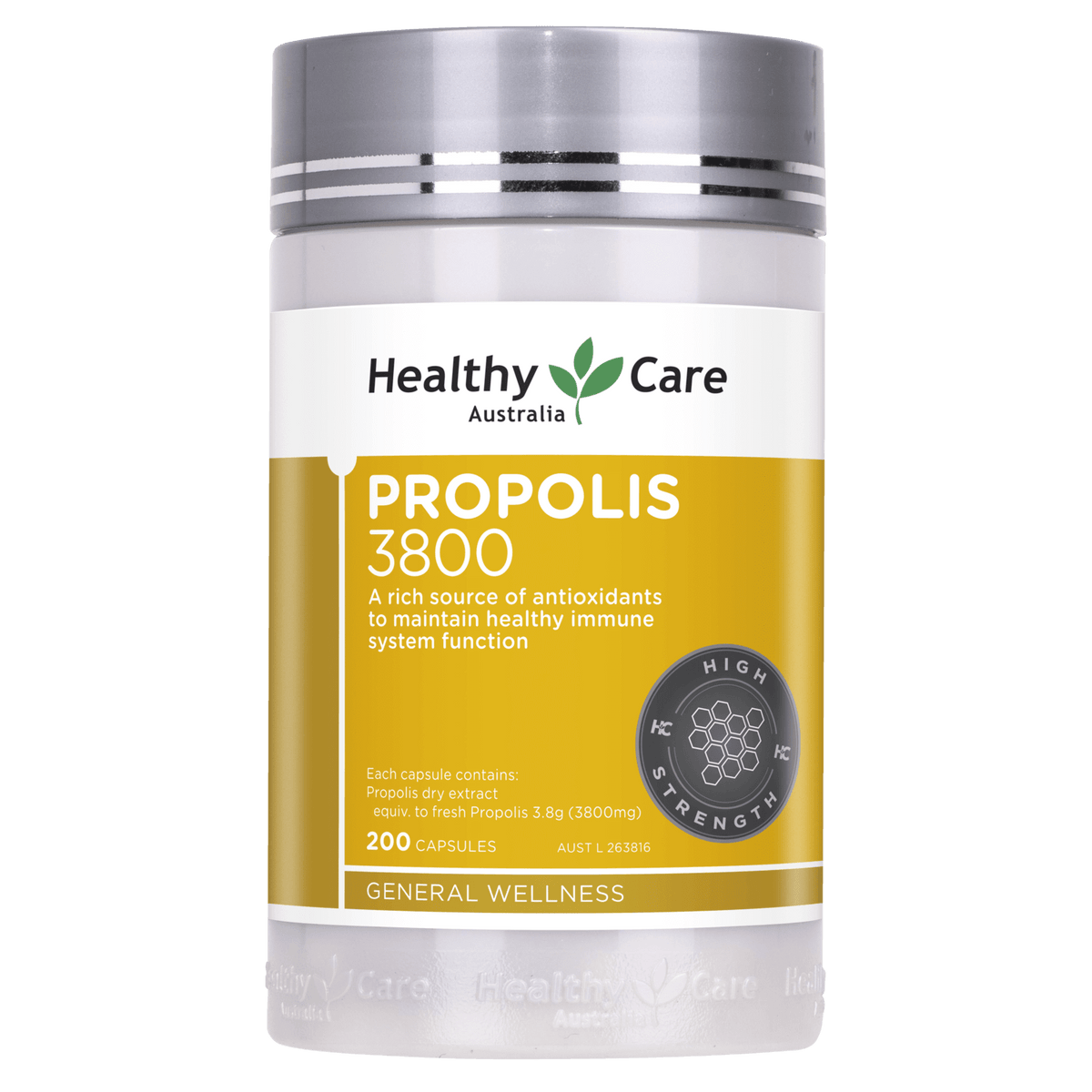 Healthy Care Ultra Premium Propolis 3800mg 200 Capsules