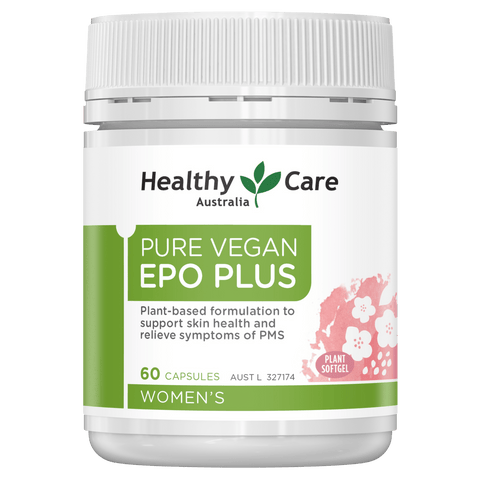 Healthy Care Pure Vegan EPO Plus 60 Capsules