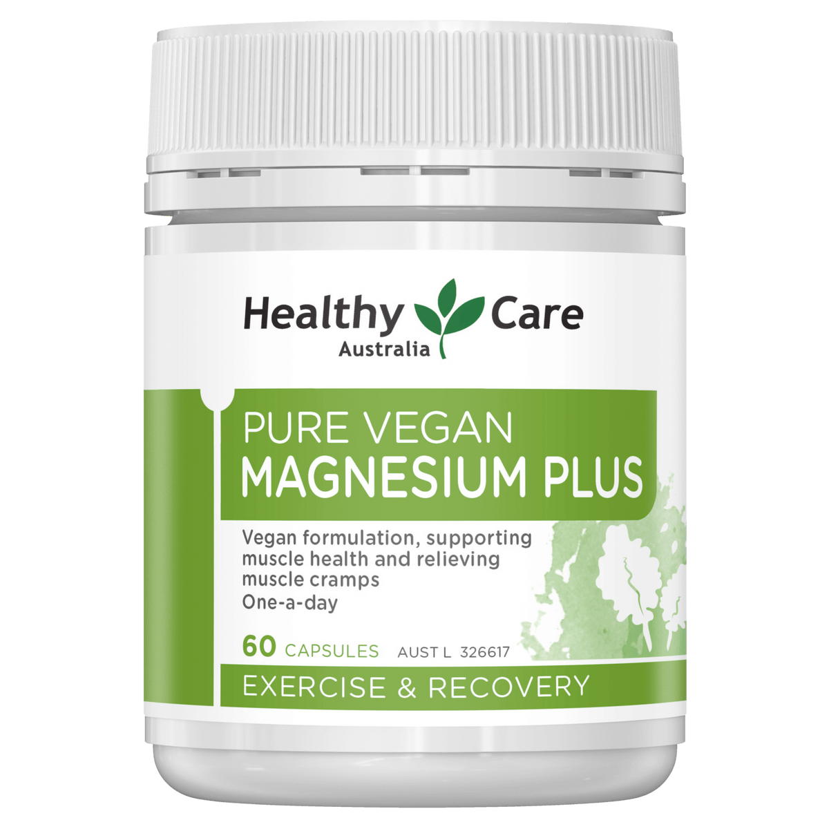 Healthy Care Pure Vegan Magnesium Plus 60 Capsules