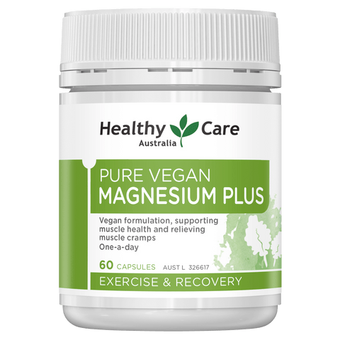 Healthy Care Pure Vegan Magnesium Plus 60 Capsules