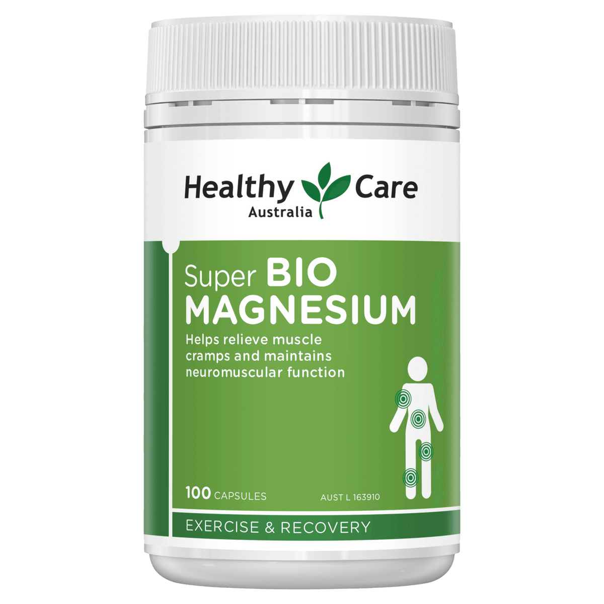 Healthy Care Super Bio Magnesium 100 Capsules