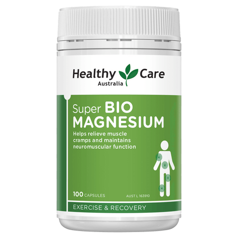 Healthy Care Super Bio Magnesium 100 Capsules