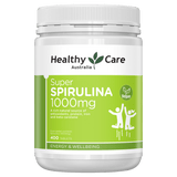 Healthy Care Super Spirulina 1000mg 400 Tablets