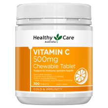 Load image into Gallery viewer, Healthy Care Vitamin C 500mg 300 Tablets