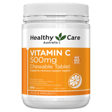 Healthy Care Vitamin C 500mg Chewable Tablet 500 Tablets