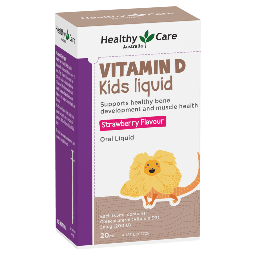 Healthy Care Vitamin D Kids Liquid 20mL