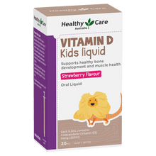 Load image into Gallery viewer, Healthy Care Vitamin D Kids Liquid 20mL