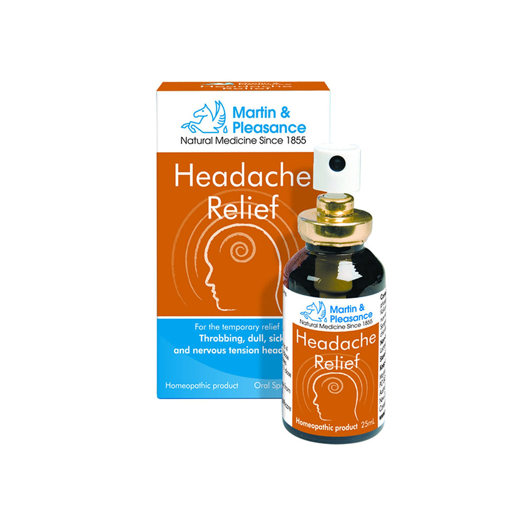 Martin & Pleasance Homeopathic Remedy Headache Relief Spray 25mL
