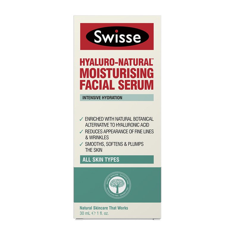 SWISSE Hyaluro-Natural Moisturising Facial Serum 30ml