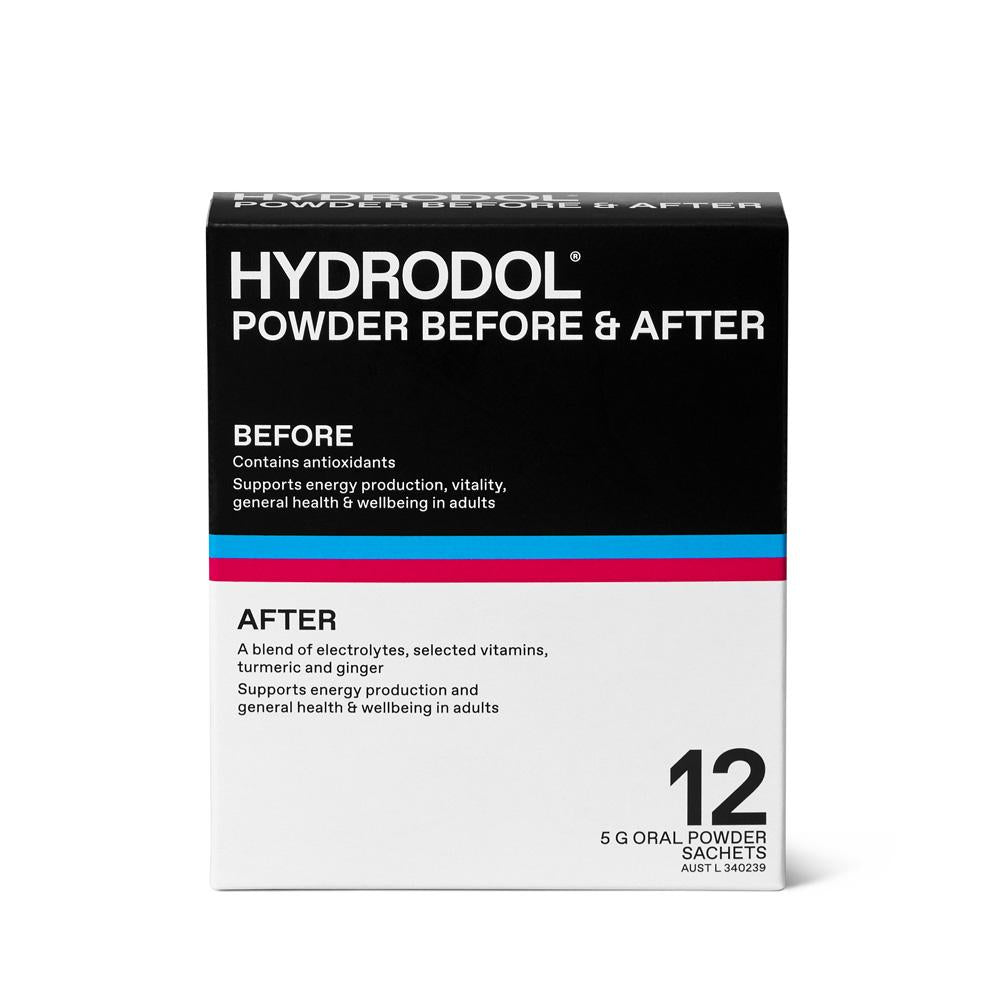 Hydrodol Combo Before & After Powder 12 Sachets