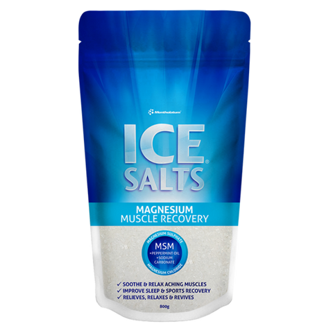 Mentholatum ICE Salts Magnesium Muscle Recovery 800g