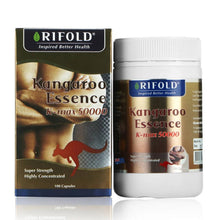 Load image into Gallery viewer, Rifold Kangaroo Essence K-MAX 50000mg 100 Capsules