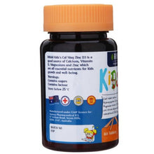 Load image into Gallery viewer, Rifold Kids Cal Mag Zinc D3 Orange Flavour 60 Tablets