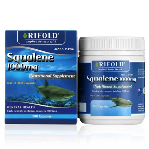 Rifold Squalene 1000mg 200 Capsules