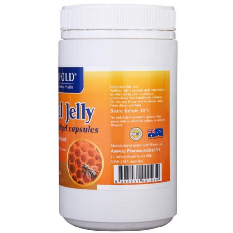 Rifold Royal Jelly 1000mg 365 Capsules