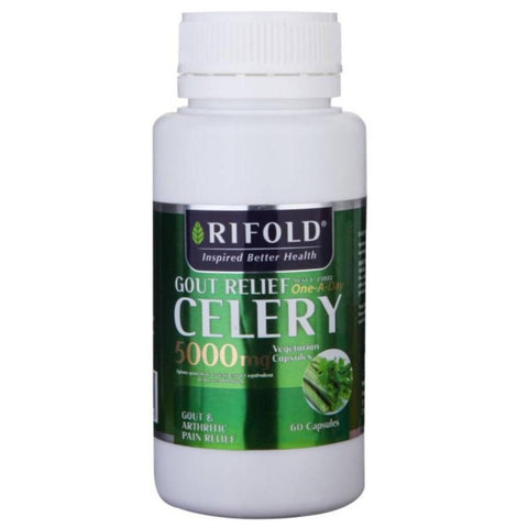 Rifold Gout Relief Celery 5000mg 60 Capsules