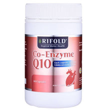 Load image into Gallery viewer, Rifold Co-Enzyme Q10 150mg 60 Capsules