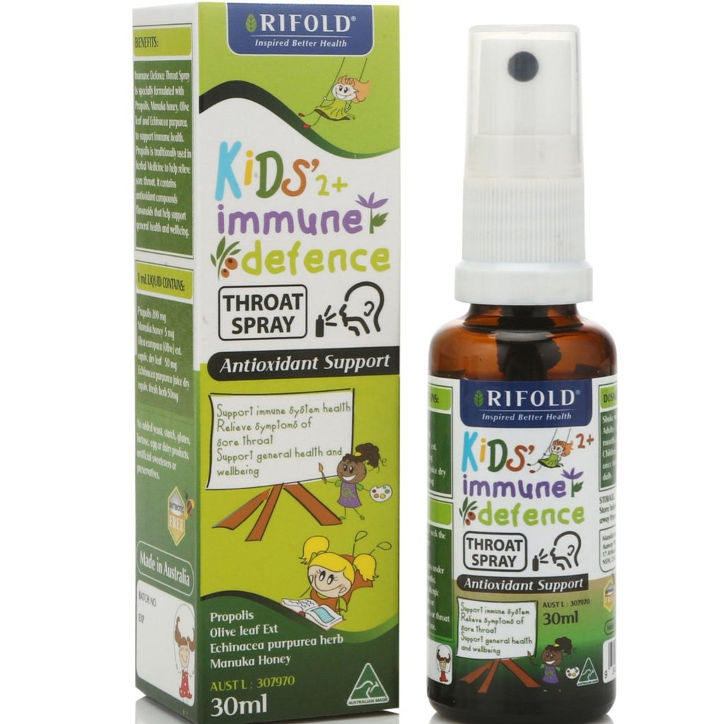Rifold Kids Immune Defence Throat Spray 30mL
