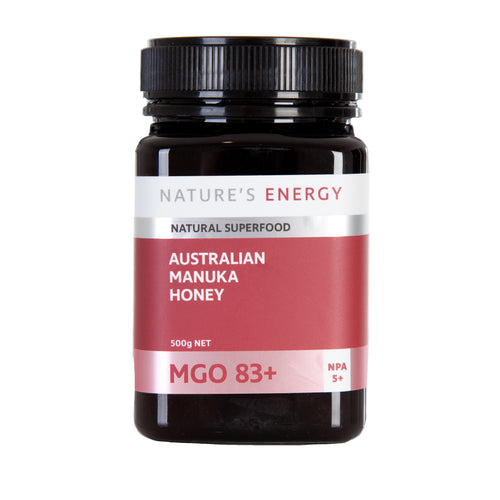 Nature's Energy Australian Manuka Honey MGO 83+ 500g