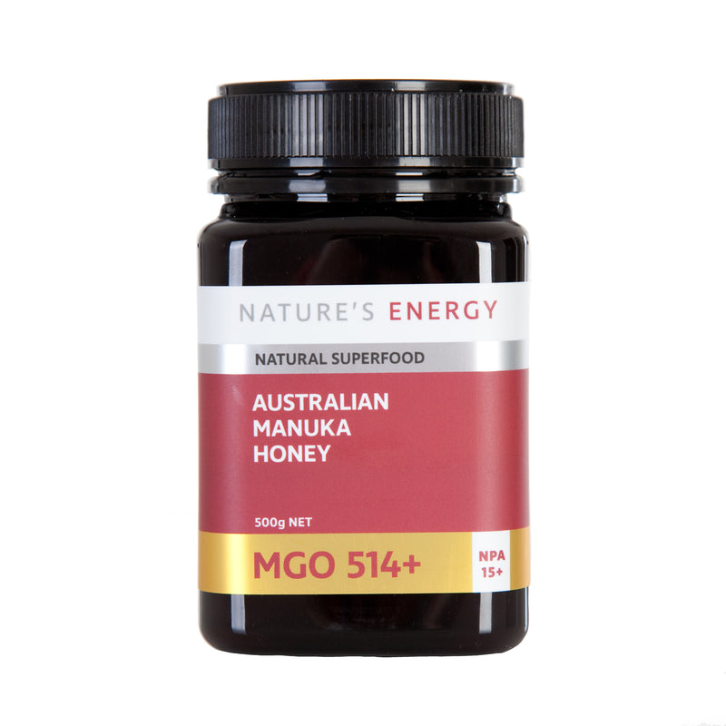 Nature's Energy Australian Manuka Honey MGO 514+ 500g