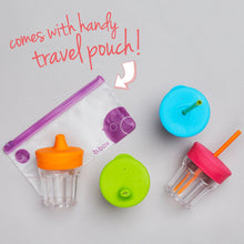 Load image into Gallery viewer, B.BOX Silicone Lids Travel Pack Passion Splash