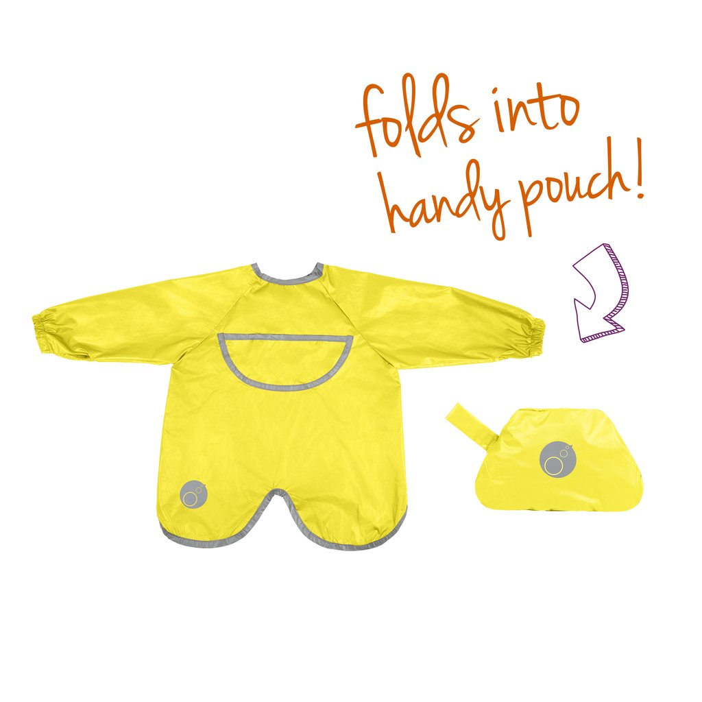 B.Box Smock Bib 2-4 Years Old - Lemon Sherbet