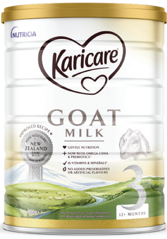 Karicare Stage 3 Toddler Goat Milk Drink From 12+ Months 900g (Expiry 09/2025)
