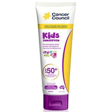 Load image into Gallery viewer, Cancer Council Tube Kids SPF 50+ 250mL