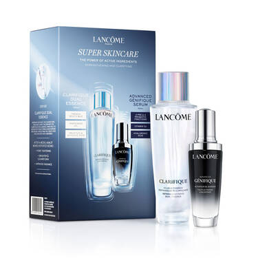 LANCOME Clarifique Dual Essence & Advanced Génifique Serum Super Skincare Set