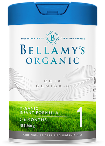 Bellamy’s Organic Beta Genica-8 Step 1 Infant Formula 0 - 6 Months 800g