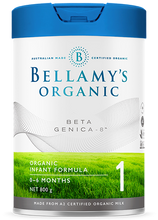 Load image into Gallery viewer, Bellamy’s Organic Beta Genica-8 Step 1 Infant Formula 0 - 6 Months 800g