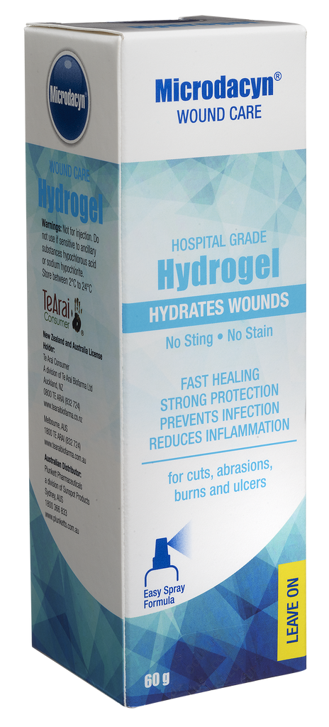 Microdacyn Wound Care Hydrogel Hospital Grade Spray 60g