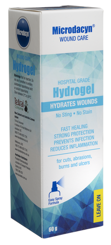 Microdacyn Wound Care Hydrogel Hospital Grade Spray 60g