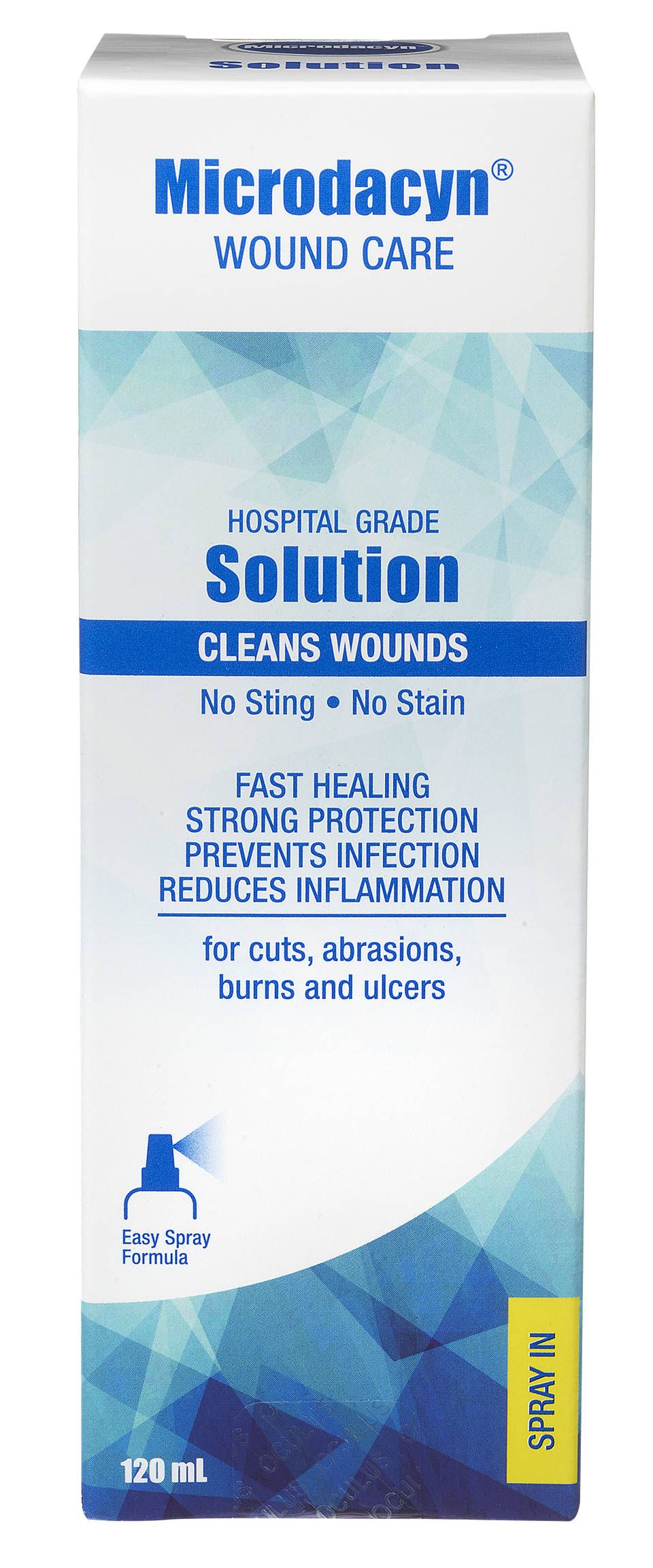 Microdacyn Wound Care Solution 120mL