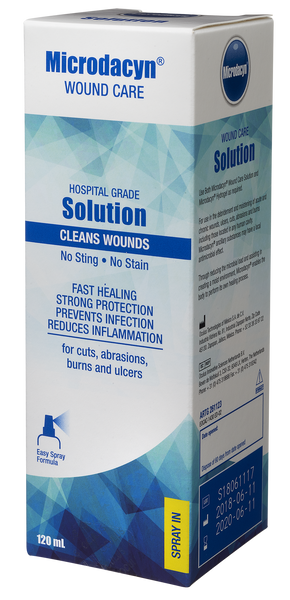 Microdacyn Wound Care Solution 120mL – Better Value Pharmacy