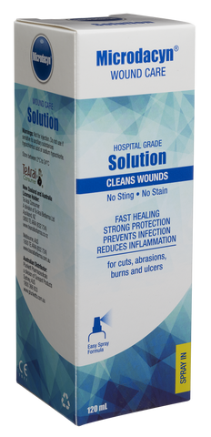 Microdacyn Wound Care Solution 120mL