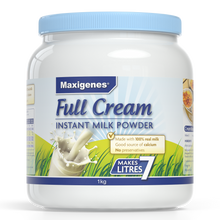Load image into Gallery viewer, Maxigenes Full Cream Instant Milk Powder 1kg